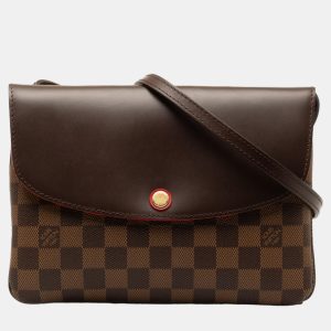 Louis Vuitton Brown Damier Twice Shoulder Bag, Shoulder Bags - Luxury Closet catalog