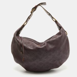 Louis Vuitton Aubergine Monogram Mahina Leather Onatah GM Bag, Shoulder Bags - Luxury Closet catalog