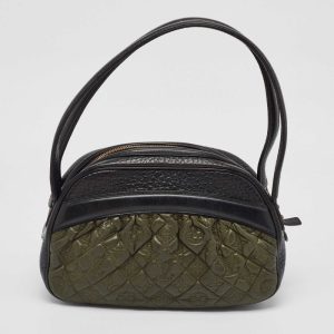 Louis Vuitton Olive Monogram Leather Mizi Vienna Bag, Satchels - Luxury Closet catalog