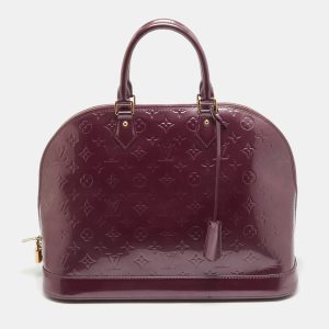 Louis Vuitton Violette Monogram Vernis Alma GM Bag, Satchels - Luxury Closet catalog