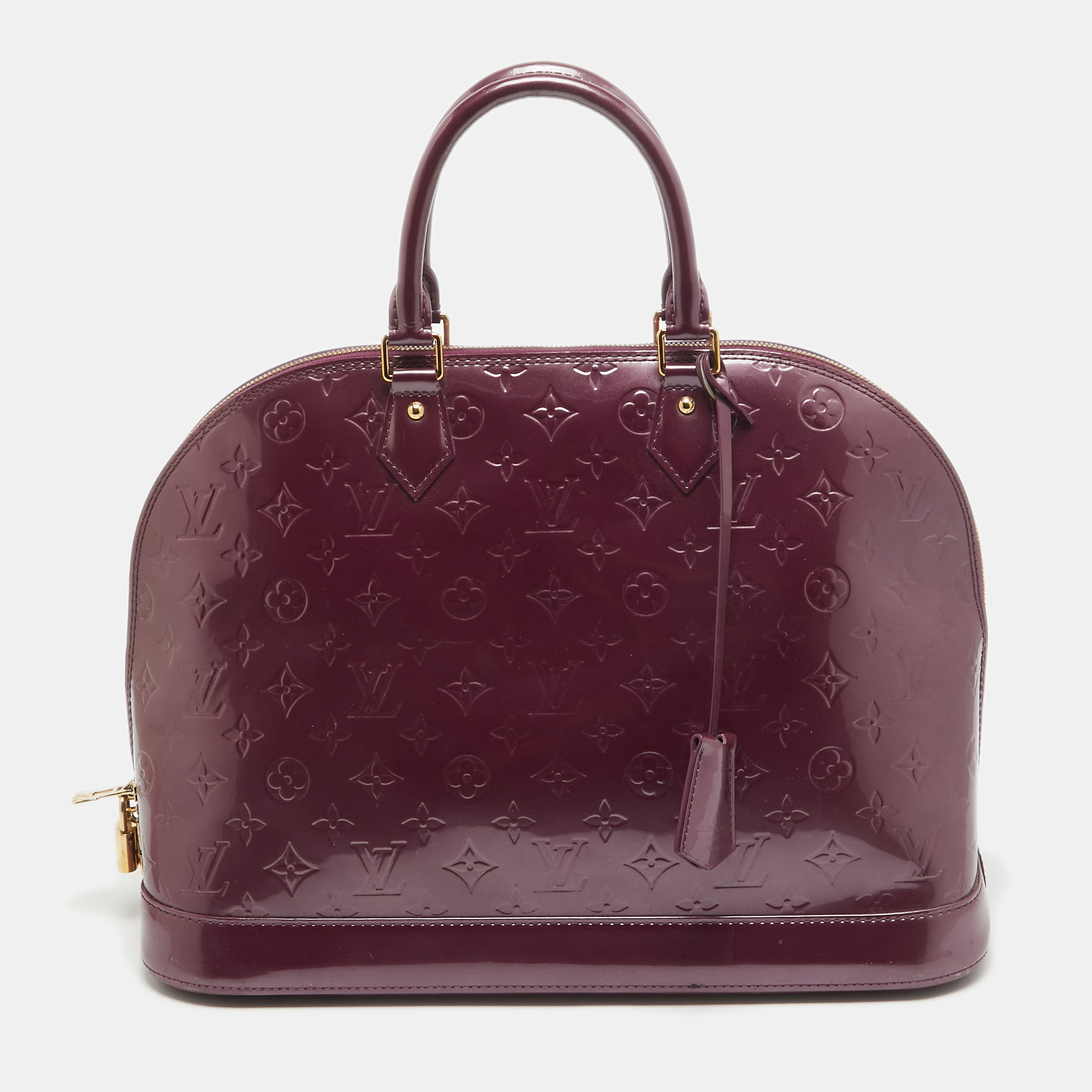 Louis Vuitton Violette Monogram Vernis Alma GM Bag, Satchels - Luxury Closet catalog