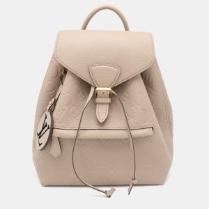Louis Vuitton Beige Monogram Empriente Leather Montsouris PM Backpack, Backpacks - Luxury Closet catalog
