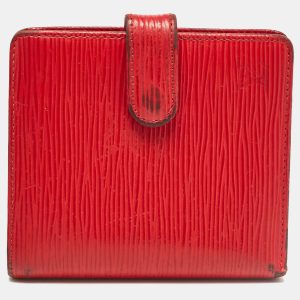 Louis Vuitton Red Epi Leather Porte Billets Compact Wallet, Wallets & Money Clips - Luxury Closet catalog