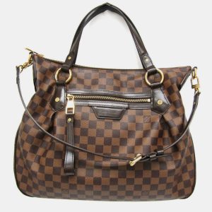 Louis Vuitton Damier Evora MM Ebene Shoulder Bag, Shoulder Bags - Luxury Closet catalog