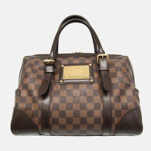 Louis Vuitton Brown Damier Ebene Canvas Berkeley Satchel, Satchels - Luxury Closet catalog