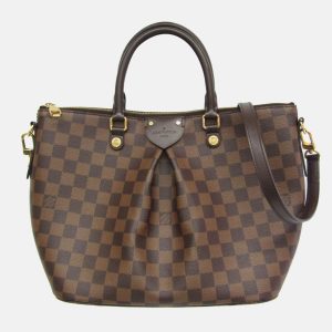 Louis Vuitton Brown Damier Ebene Canvas Siena MM Tote Bag, Tote Handbags - Luxury Closet catalog