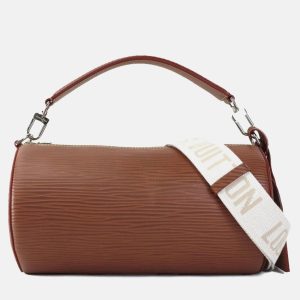 Louis Vuitton Brown Epi Leather Soft Portion Shoulder Bag, Tote Handbags - Luxury Closet catalog