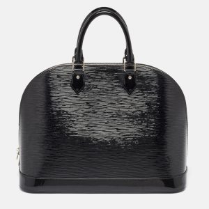 Louis Vuitton Black Electric Epi Leather Alma GM Bag, Satchels - Luxury Closet catalog