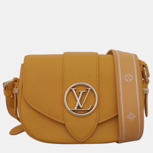 Louis Vuitton Light Orange Pont 9 Soft PM Bag, Shoulder Bags - Luxury Closet catalog
