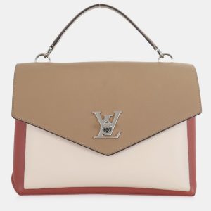 Louis Vuitton Light Brown/ Cream/ Pink MyLockme Satchel bag, Satchels - Luxury Closet catalog