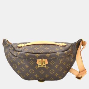 Louis Vuitton Body Monogram Bum Canvas Brown Waist Bag, Handbags - Luxury Closet catalog