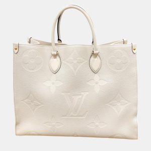 Louis Vuitton Beige Monogram Empreinte OnTheGo GM Tote, Tote Handbags - Luxury Closet catalog