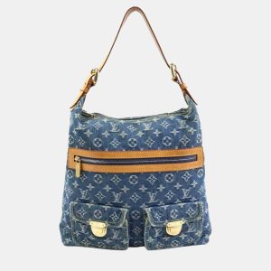 Louis Vuitton Monogram Denim Baggy GM Blue Gold bag, Tote Handbags - Luxury Closet catalog
