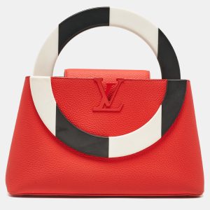 Louis Vuitton Red/Black Taurillon Leather Artycapucines MM Bag, Satchels - Luxury Closet catalog