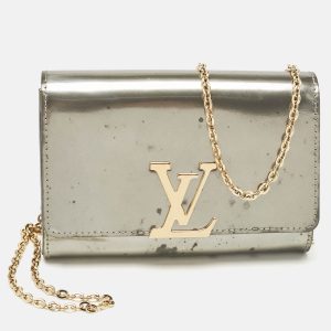 Louis Vuitton Givre Vernis Louise PM NM Chain Clutch, Clutches & Special Occasion Bags - Luxury Closet catalog