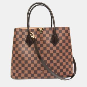 Louis Vuitton Ebene Damier Kensington Handbag, Tote Handbags - Luxury Closet catalog