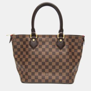 Louis Vuitton Ebene Damier Saleya PM Handbag, Tote Handbags - Luxury Closet catalog