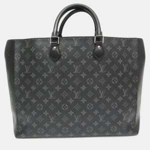 Louis Vuitton Black Monogram Eclipse Grand Sac Handbag, Tote Handbags - Luxury Closet catalog