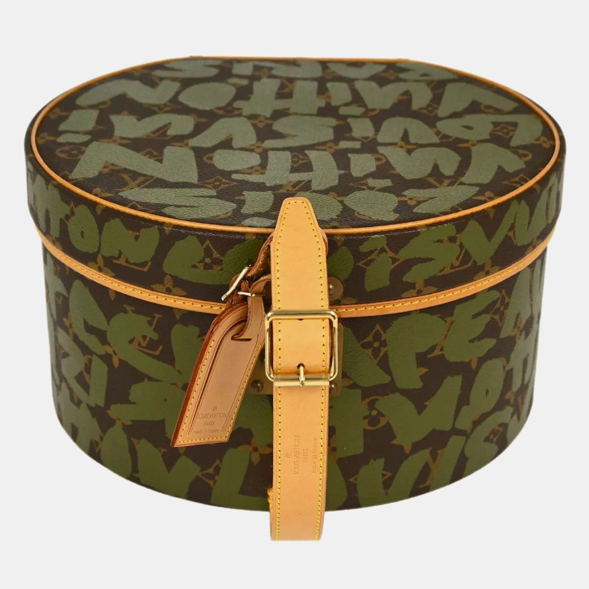 Louis Vuitton Khaki Monogram Graffiti Boite Chapeau 30 Hat Box, Handbags - Luxury Closet catalog