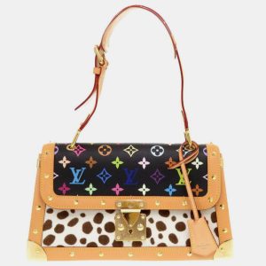 Louis Vuitton Sac Dalmatian Monogram Multicolor Pony Noir Shoulder Bag, Tote Handbags - Luxury Closet catalog