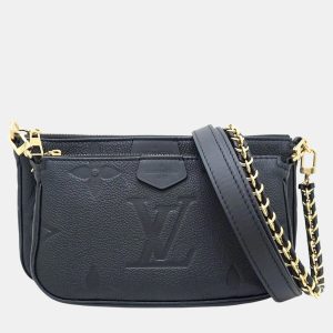 Louis Vuitton Noir Monogram Empreinte Multi Pochette Accessoires Shoulder Bag, Shoulder Bags - Luxury Closet catalog