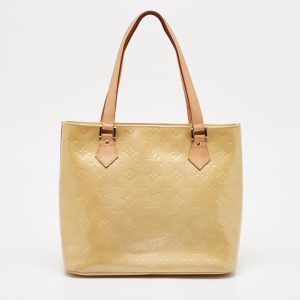 Louis Vuitton Beige Monogram Vernis Houston Bag, Tote Handbags - Luxury Closet catalog