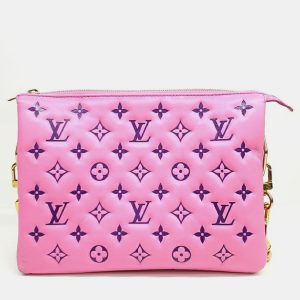 Louis Vuitton Pink Leather Cusant PM Bag, Shoulder Bags - Luxury Closet catalog