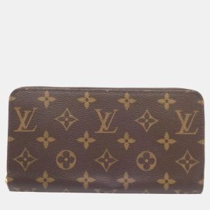 Louis Vuitton Brown Canvas Monogram Zippy Wallet, Wallets & Money Clips - Luxury Closet catalog