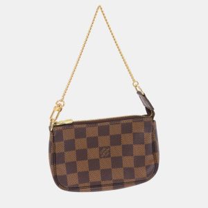 Louis Vuitton Canvas Damier Mini Pochette Accessoires Clutch, Clutches & Special Occasion Bags - Luxury Closet catalog