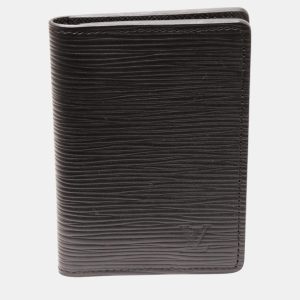 Louis Vuitton Black Leather Epi Bifold Card Case, Wallets & Money Clips - Luxury Closet catalog