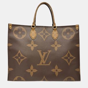 Louis Vuitton Monogram Canvas Giant Reverse OnTheGo GM Handbag, Tote Handbags - Luxury Closet catalog