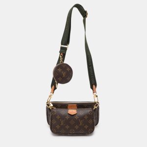 Louis Vuitton Green Monogram Canvas Multi Pochette Accessories Bag, Shoulder Bags - Luxury Closet catalog