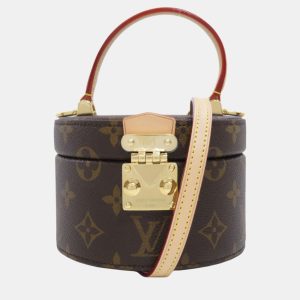 Louis Vuitton Brown Monogram Canvas, Leather Scott  Shoulder Bag, Shoulder Bags - Luxury Closet catalog