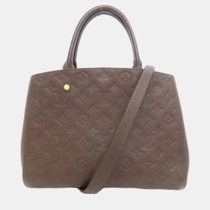 Louis Vuitton Earth Monogram Empreinte Montaigne MM Handbag, Shoulder Bags - Luxury Closet catalog