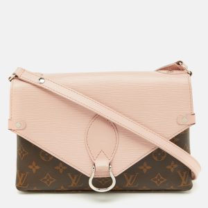 Louis Vuitton Rose Ballerine Epi Leather and Monogram Canvas Saint Michel Bag, Shoulder Bags - Luxury Closet catalog