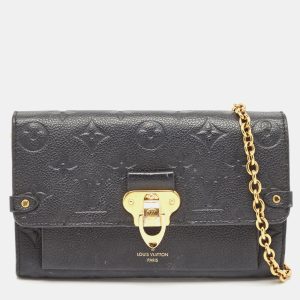 Louis Vuitton Black Monogram Empreinte Leather Vavin Chain Wallet, Wallets & Money Clips - Luxury Closet catalog