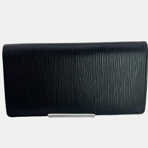Louis Vuitton Noir Epi Leather Brazza Long Wallet, Wallets & Money Clips - Luxury Closet catalog