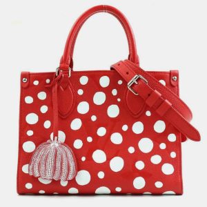 Louis Vuitton Monogram Empreinte Yayoi Kusama OnTheGo PM Shoulder Bag, Tote Handbags - Luxury Closet catalog