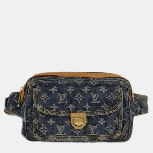Louis Vuitton Blue Monogram Denim Bum Bag Waist Pouch, Handbags - Luxury Closet catalog