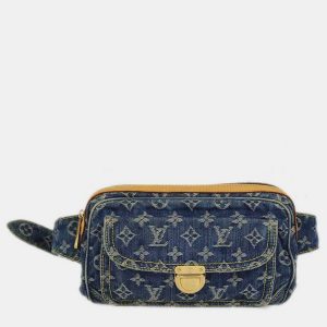 Louis Vuitton Blue Monogram Denim Baggy GM Shoulder Bag, Wallets & Money Clips - Luxury Closet catalog