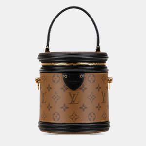 Louis Vuitton Brown Canvas Monogram Reverse Cannes Vanity Bag, Shoulder Bags - Luxury Closet catalog