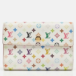 Louis Vuitton White Monogram Multicolore Canvas Alexandra Wallet, Wallets & Money Clips - Luxury Closet catalog