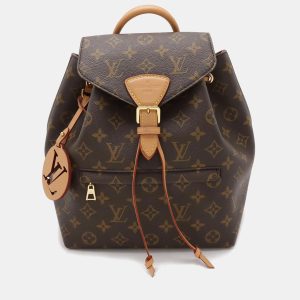 Louis Vuitton Brown Monogram Montsouris NM PM Rucksack Backpack, Backpacks - Luxury Closet catalog