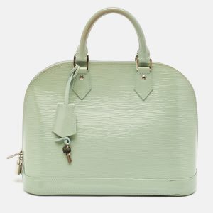 Louis Vuitton Peppermint Electric Epi Leather Alma PM Bag, Satchels - Luxury Closet catalog