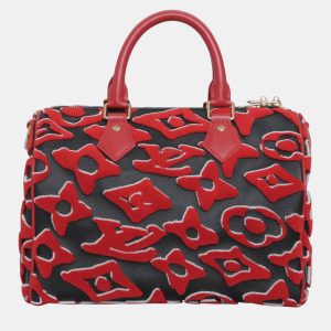 Louis Vuitton x Urs Fischer Tufted Monogram Speedy Bandouliere 25 Bag, Tote Handbags - Luxury Closet catalog