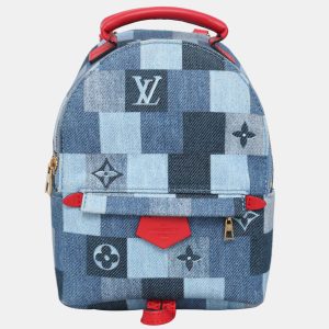 Louis Blue Canvas Vuitton Monogram Denim Mini Palm Springs Backpack, Backpacks - Luxury Closet catalog