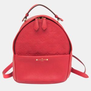 Louis Vuitton Cerise Monogram Empreinte Leather Sorbonne Backpack, Backpacks - Luxury Closet catalog
