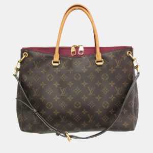 Louis Vuitton Aurore Brown Monogram Pallas Shoulder Bag, Tote Handbags - Luxury Closet catalog