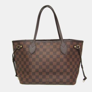 Louis Vuitton Damier Ebene Canvas Neverfull PM Shoulder Bag, Tote Handbags - Luxury Closet catalog