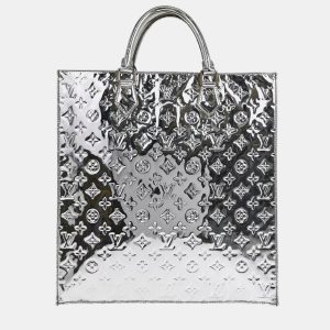 Louis Vuitton Silver Monogram Miroir Sac Plat Handbag, Tote Handbags - Luxury Closet catalog
